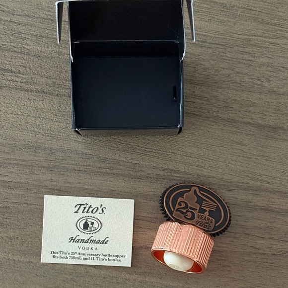 Tito's Copper Bottle Topper - Picture 7 of 8